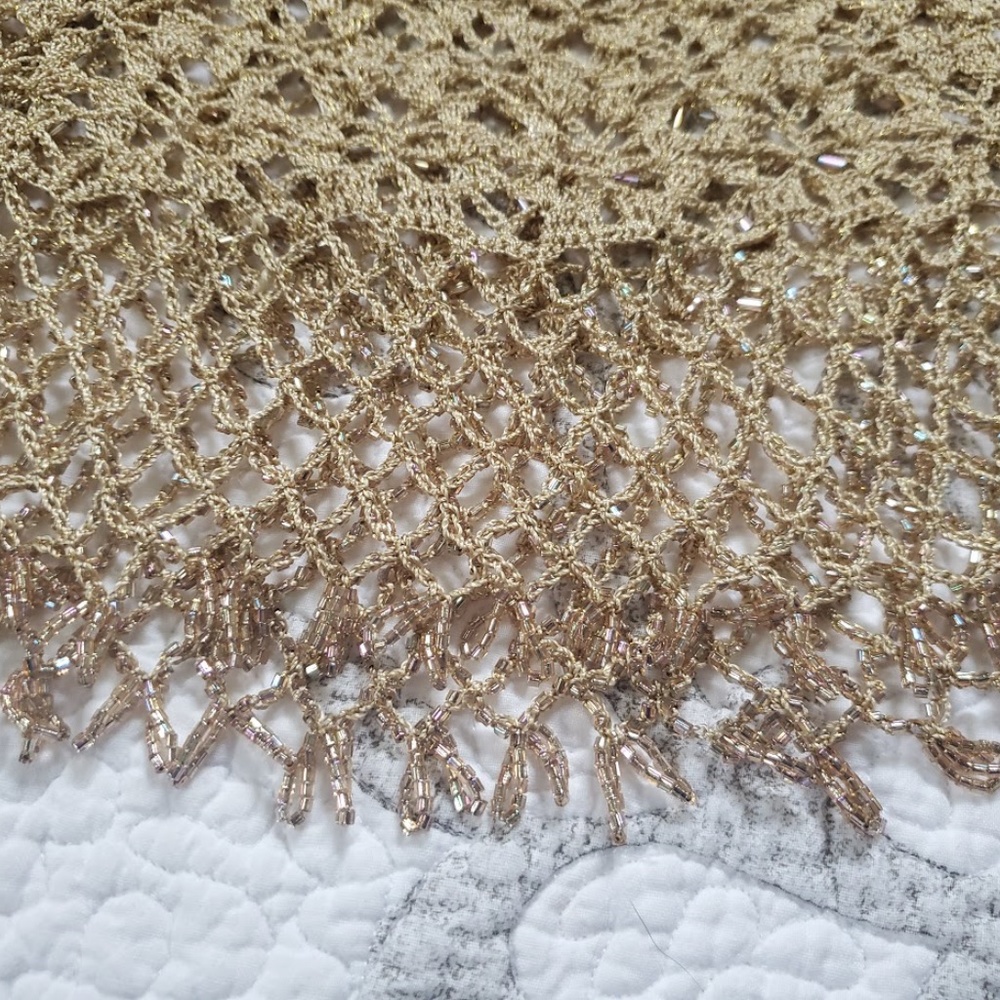 Unique beaded sequins blouse - Picture 3 of 5